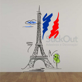 Adesivo Torre Eiffel