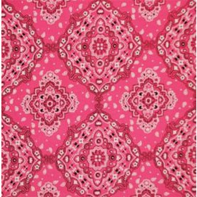 Tecido Adesivo Bandana Rosa