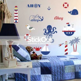 Adesivo Infantil Marinheiro 2