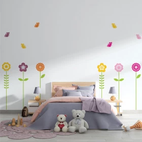 Adesivo Infantil Flores