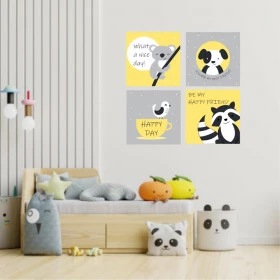 Adesivo Poster Bichinhos