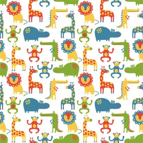 Papel de Parede Bichinhos Colorido