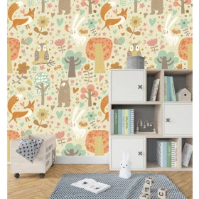 Papel de Parede Floresta Encantada