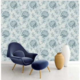 Papel de Parede Floral Leveza