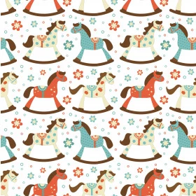 Papel de Parede Cavalo de Balanço