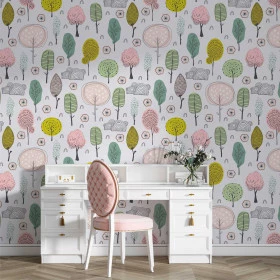Papel de Parede Floresta Mágica
