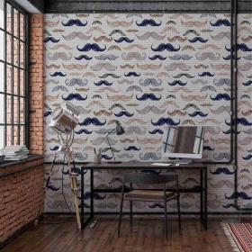 Papel de Parede Bigode