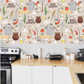 Papel de Parede Bon Appetit