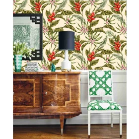 Papel de Parede Flores e Folhagem