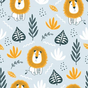 Papel de Parede Leão