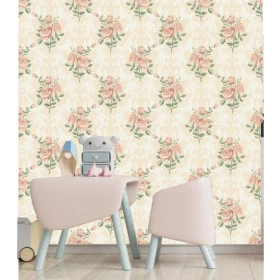 Papel de Parede Rosas Delicadas