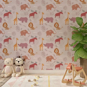 Papel de Parede Bichinhos da Floresta