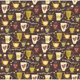 Papel de Parede Chá e Café