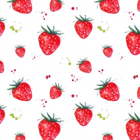 Papel de Parede Morango