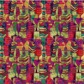 Papel de Parede Vinho Design